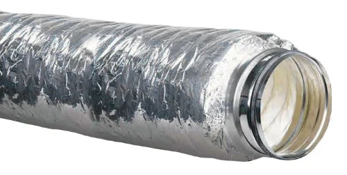 DucoFlex Silencer silencieux flexible - connection galva M/F dia 125mm - longueur 1000mm