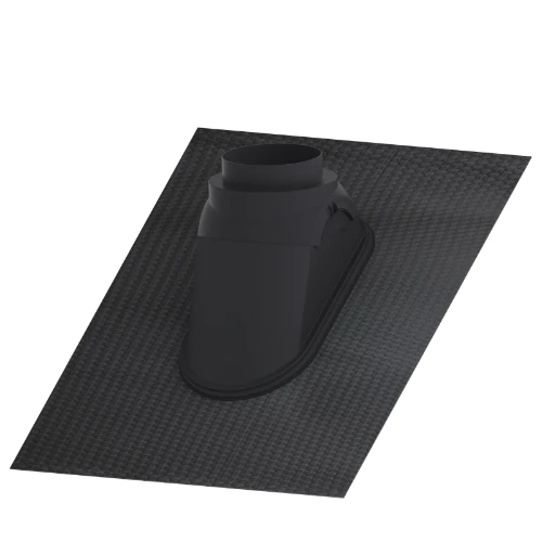 DucoFlex tuile de sortie de toiture universelle - dia 263mm - toits en pente l'inclinisation 25° jusqu'a 50°