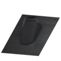 DucoFlex tuile de sortie de toiture universelle - dia 263mm - toits en pente l'inclinisation 25° jusqu'a 50°