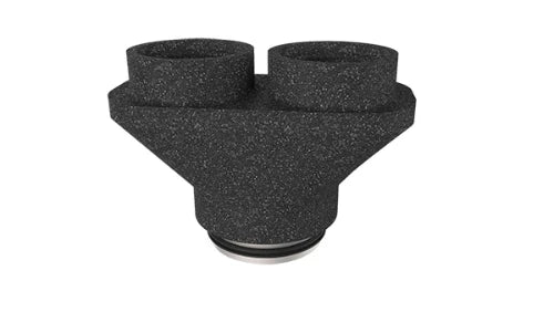 Duco pièce en Y pour DucoBox 2 x Ø 125 mm ? 1 x Ø 160 mm