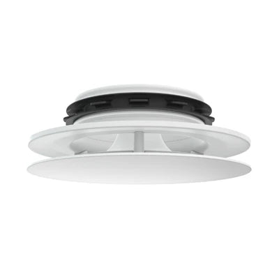 DucoVent Comfort bouche de ventilation pour extraction et pulsion - max 75m³/h - blanche