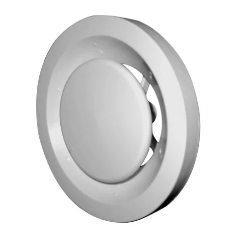 DucoVent Basic bouche de ventilation pour extraction et pulsion - max 75m³/h - blanche