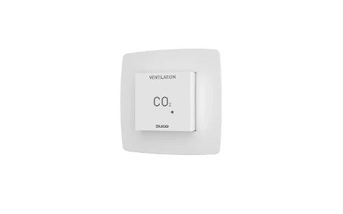 Duco CO2 capteur sans commande RF- filaire - blanc