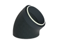 DucoFlex Star coude de ventilation isolé 45° avec raccord -  dia 200mm