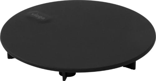 Viega Tempoplex plaque de couverture - noir mat