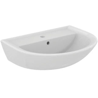 Ideal Standard Saval 2.0 lavabo 600 x 470 mm - avec trou de robinet - avec trop-plein - blanc