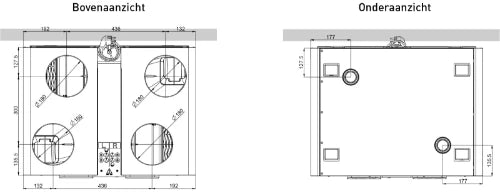 DucoBox Energy Comfort Plus D450 unité de ventilation système D