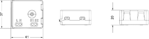 Duco télécontact pour montage sur l'interrupteur RF/230 VAC