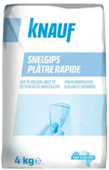 Knauf plâtre rapide (zak 4kg) - prix par sac