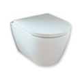 Procasa Obi Compact WC suspendue 480 mm sans bride - blanc