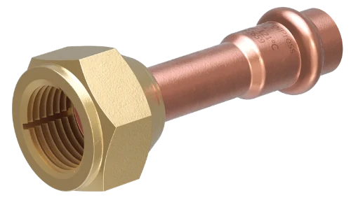 VSH CoolPress raccord flare FF 1/4 x 1/4