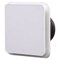 S&P Grille de pulsion et extraction plat en plastique blanches
