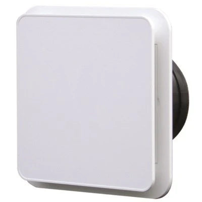 S&P Grille de pulsion et extraction plat en plastique blanches